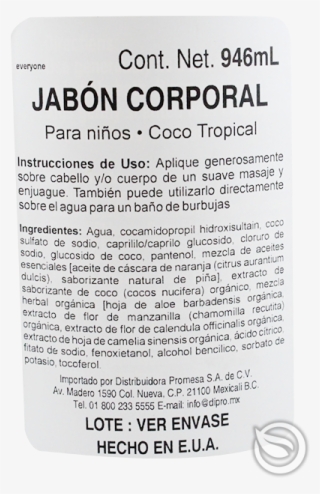 Everyone, Jabón Para Niños