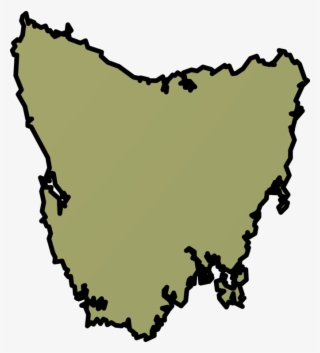 Blank Map World Map Explore Tasmania