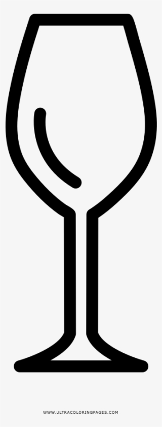 Wine Glass Coloring Page