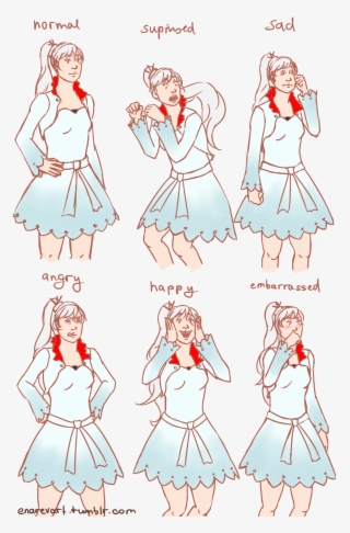 Team Rwby Expressions