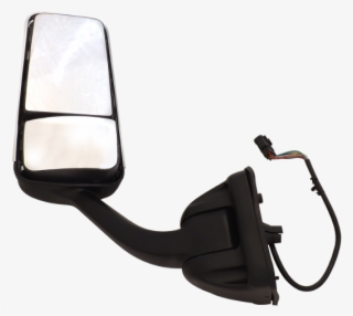 [ 330 130 C ] Freightliner Cascadia Chrome Black Mirror