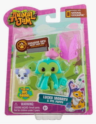 Lucky Monkey And Pet Puppy Lucky Monkey And Pet Puppy