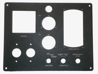 Laser Engraved Powder Coated Metal Overlays And Phenolic