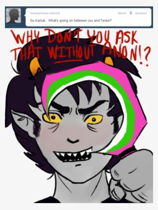 Anonymous Asked So Karkat