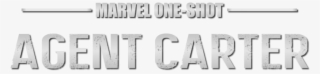 Marvel One Shot Agent Carter Logo
