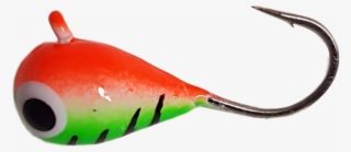 Firetiger Back Stripe Tungsten Uv Glow Jig