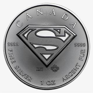 Pre-owned 2016 Canadian Superman 1oz Silver Coin