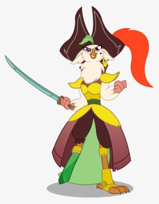 Captain Celaeno Is A Female Anthropomorphic Parrot