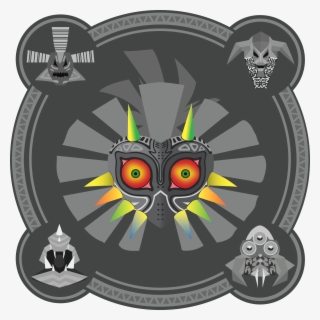 Fan Art[oc] Majora And The Four Beasts