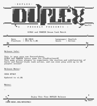 Girls - Und - Panzer - Dream - Tank - Match - Ps4-duplex