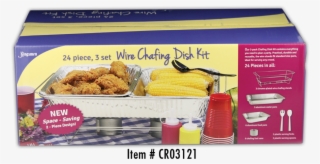 Kingsmen 24-pc Chafing Rack Kit