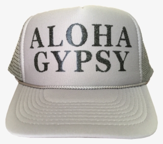 Aloha Gypsy Gray Hat With Black Glitter