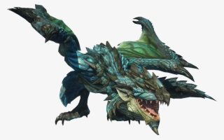 748kib, 1141x714, Mho-azure Rathalos Render 001 - 1141x714 Png Download 