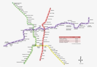 Namma Metro Phase 2 Line Map