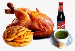 Pollo Asado * Papas Cocidas X4 * Consume * Arroz *