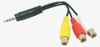 Av1 Cable Audio/video 3,5mm-cinch Ywr Xoro Acc400518