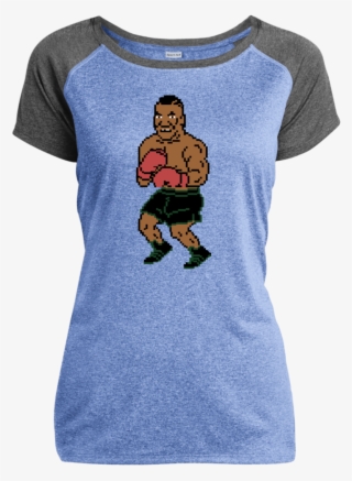 Tyson Punchout Inspired Ladies Heather On Heather Performance