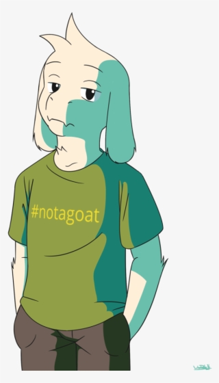 #notagoat By Bluewarden17 Asriel Dreemurr Undertale