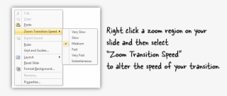 The Smaller You Make The Region, The More Zoom Effect