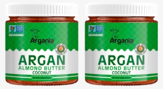 Coconut Argan Almond Butter , 2 Pack Of 10 Oz Jars