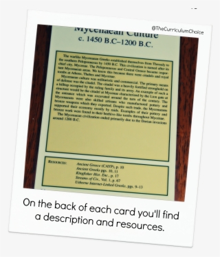 Veritas Press Timeline Flashcards Review