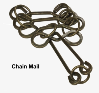 Chain Mail Metal Disentanglement Puzzle