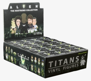 Nostromo Collection 3" Titan Vinyl Figures Display
