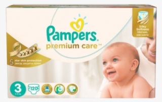 Pampers Premium Care New Baby 3, 120's