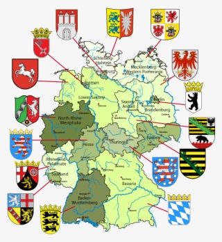 Map Of Germany With Links To Each State