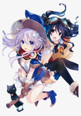 Nepgear And Uni Render By Jessymoonn