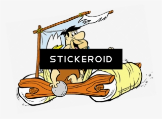 The Flintstones Fred And Barney In Car