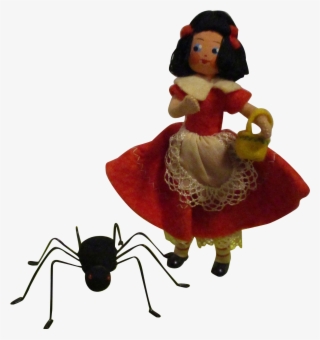 Vintage German Baps Little Miss Muffet Spider Set Pinterest