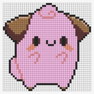 Clefairy Perler Bead Pattern / Bead Sprite