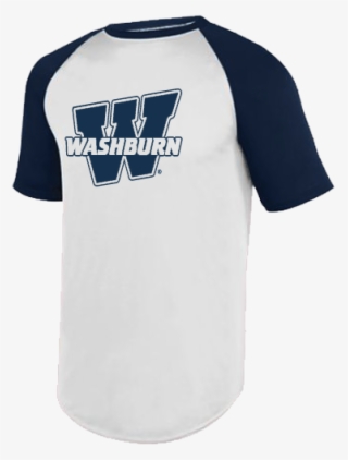 Washburn Logo Augusta Baseball Tee