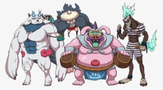 3ds Yokaiwb Char Boss Sproink-white