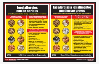 New York Food Allergy Poster