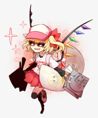 Cuddles, Flandre Scarlet, And Flippy Drawn By
