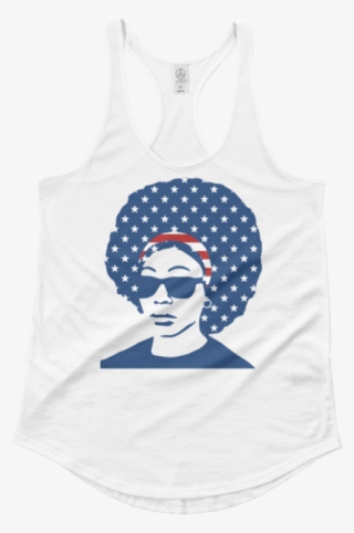 Afro 'merica Ladies Tank