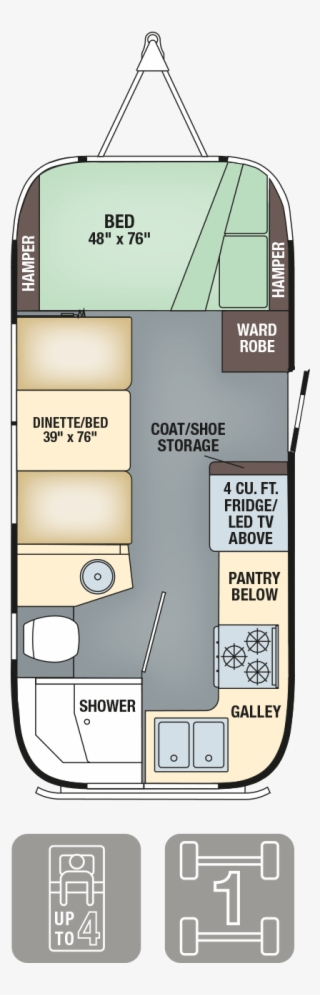 2017 Airstream Flying Cloud Floorplans Specs