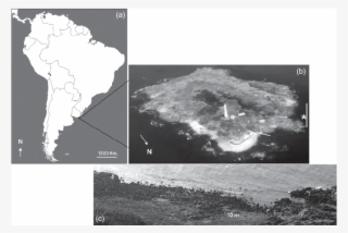 South America Map Indicating The Location Of Isla De