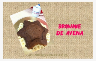 Brownie De Avena Sin Azúcar