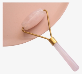 Rose Quartz Face Roller Massager