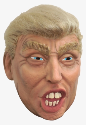 Donald Trump Mask With Hair - Donald Trump Face No Background