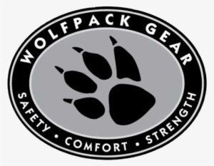 Wolfpack Gear Oval Sticker - Buttonwood Park Zoo