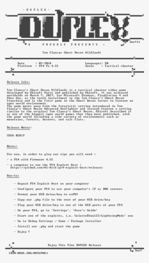 Tom - Clancys - Ghost - Recon - Wildlands - Ps4-duplex - Ps4 Duplex