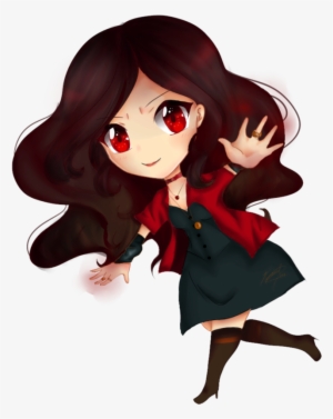 Scarlet Witch Chibi By Kunomi - Marvel Chibi Scarlet Witch