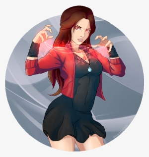 Scarlet Witch By Shamserg On Deviantart - Spiderman X Scarlet Witch