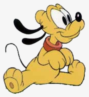 Transparent Baby Cartoon Disney - Pluto Mickey Mouse Bebe