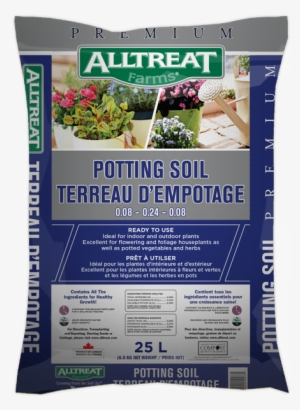 All Treat Farms® Premium Potting Soil Contains Peat - Mulch