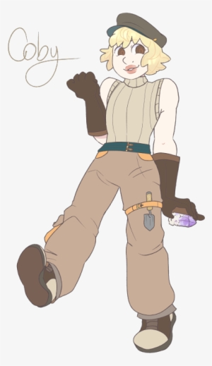 This Is Coby She's An Energetic And Spontaneous Gem - Cartoon
